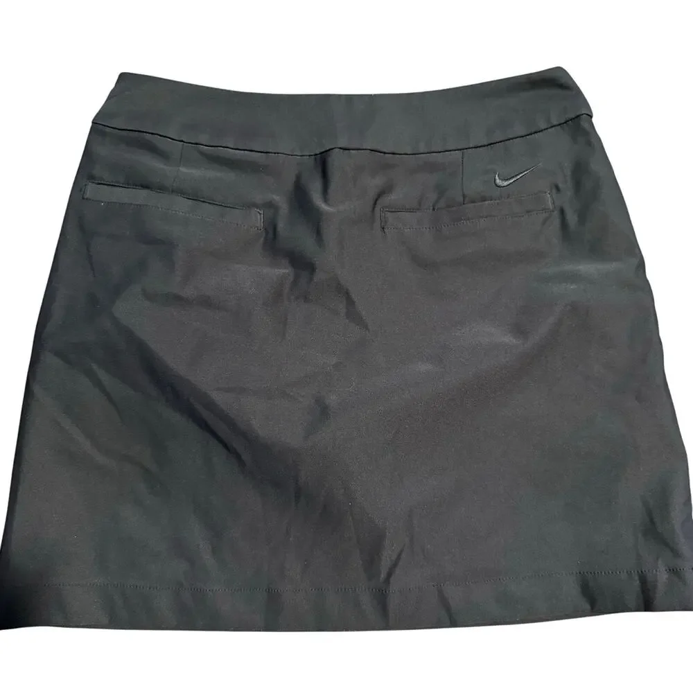 Nike Golf Dri-FIT Golf Skort, Black, Women's Size 4
